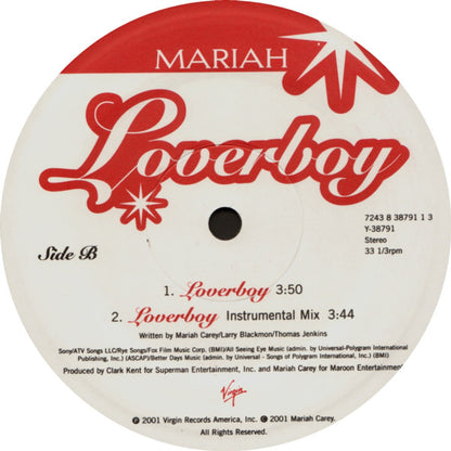 Mariah Carey : Loverboy (12")