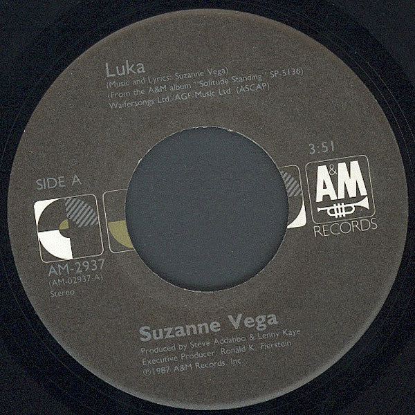 Suzanne Vega : Luka (7", Single)