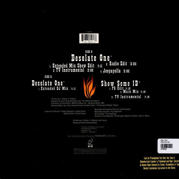 Papa Chuk : Desolate One (12")