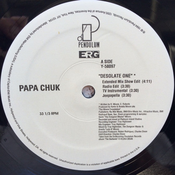 Papa Chuk : Desolate One (12")