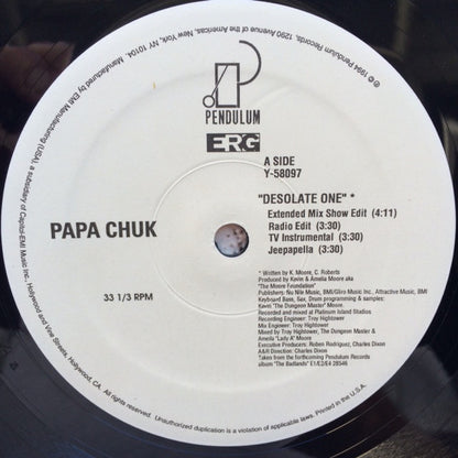 Papa Chuk : Desolate One (12")