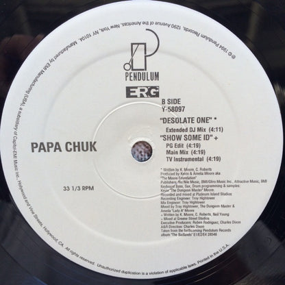 Papa Chuk : Desolate One (12")