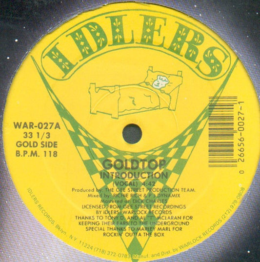 Goldtop : Introduction (12")