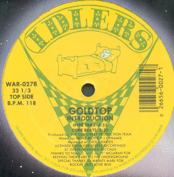Goldtop : Introduction (12")