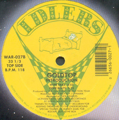 Goldtop : Introduction (12")