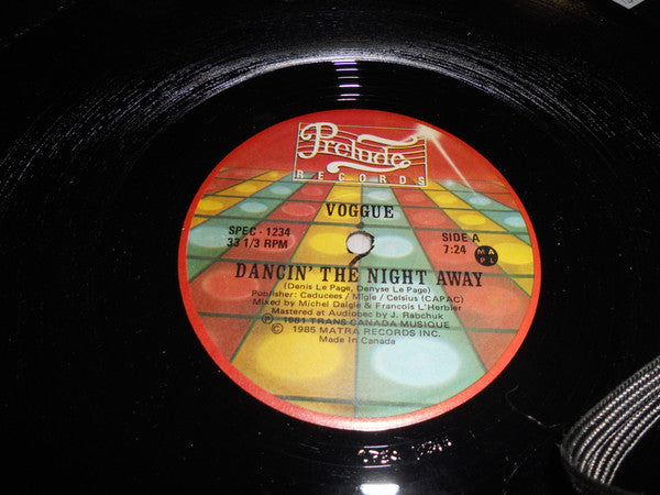 Voggue : Dancin' The Night Away/Love Buzz (12", RE)
