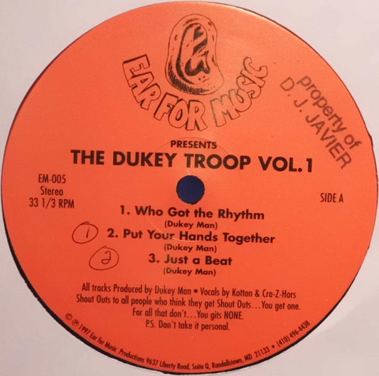 Various : The Dukey Troop Vol. 1 (12")