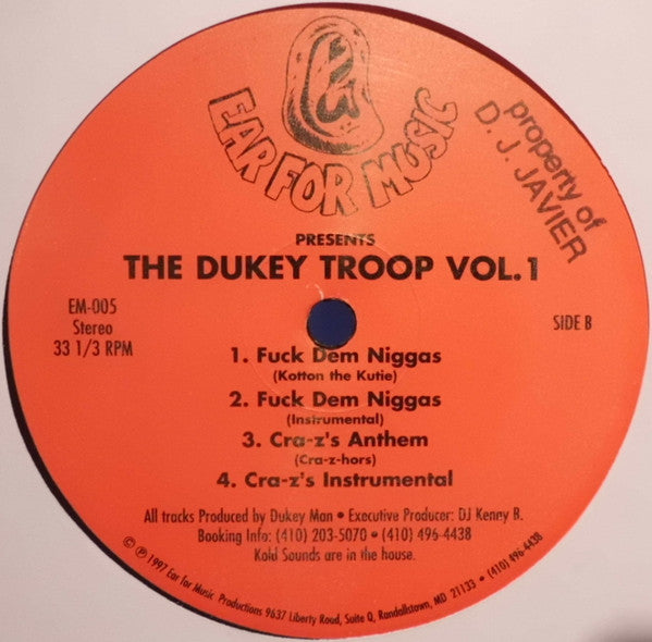 Various : The Dukey Troop Vol. 1 (12")