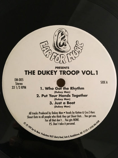 Various : The Dukey Troop Vol. 1 (12")