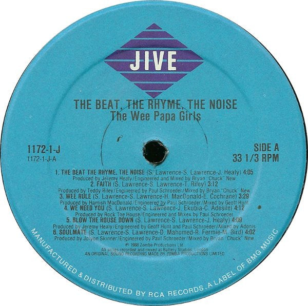 The Wee Papa Girls* : The Beat, The Rhyme, The Noise (LP, Album)