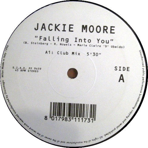 Jackie Moore (2) : Falling Into You (12")