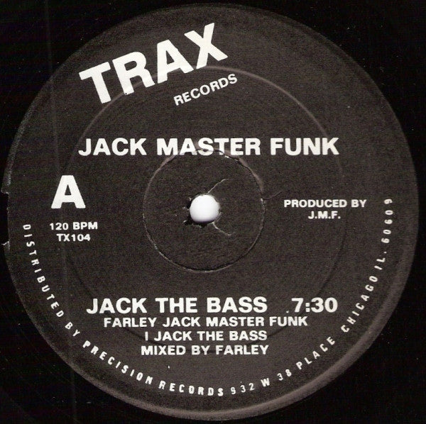 Jack Master Funk* / Jack Master Dick* : Jack The Bass / Jack The Dick (12", Bla)
