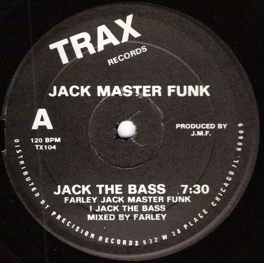 Jack Master Funk* / Jack Master Dick* : Jack The Bass / Jack The Dick (12", Bla)
