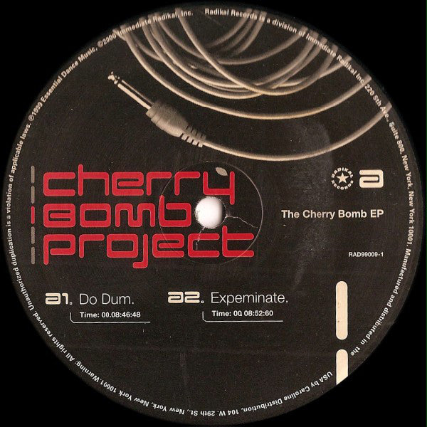 Cherry Bomb Project : The Cherry Bomb EP (12", EP)