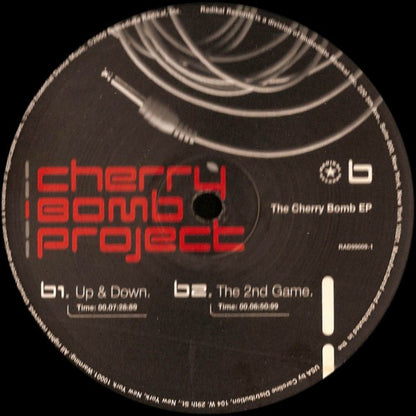 Cherry Bomb Project : The Cherry Bomb EP (12", EP)