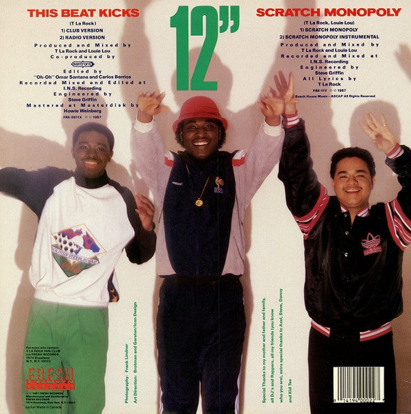 T La Rock : This Beat Kicks (12")