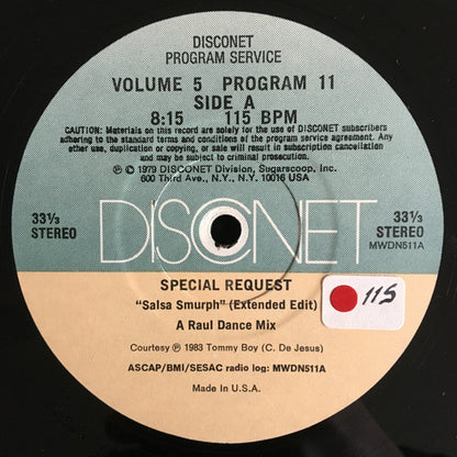 Various : Volume 5 Program 11 (2x12", P/Mixed)