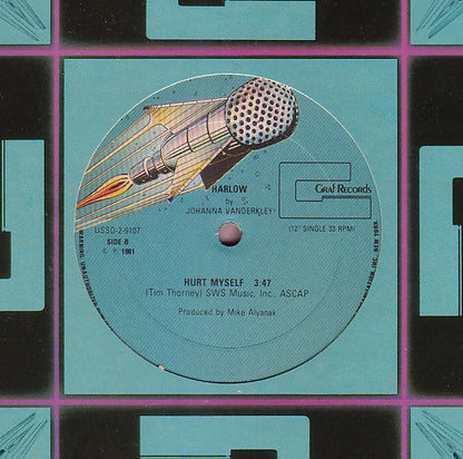 Harlow (2) Featuring  Linda Hanchar / Harlow (2) Featuring  Johanna Vanderkley : Midnight Celebration / Hurt Myself (12")