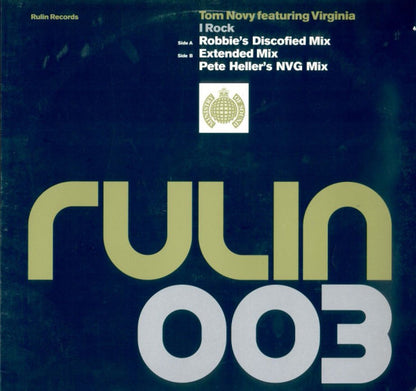 Tom Novy Featuring Virginia (27) : I Rock (12")