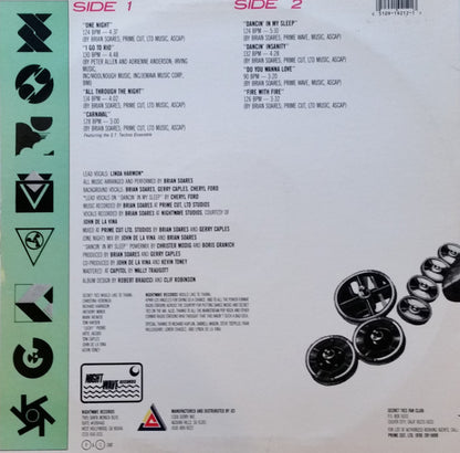 Secret Ties : All Through The Night (LP, Album)