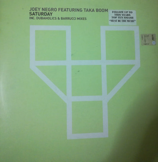 Joey Negro Featuring Taka Boom : Saturday (12")