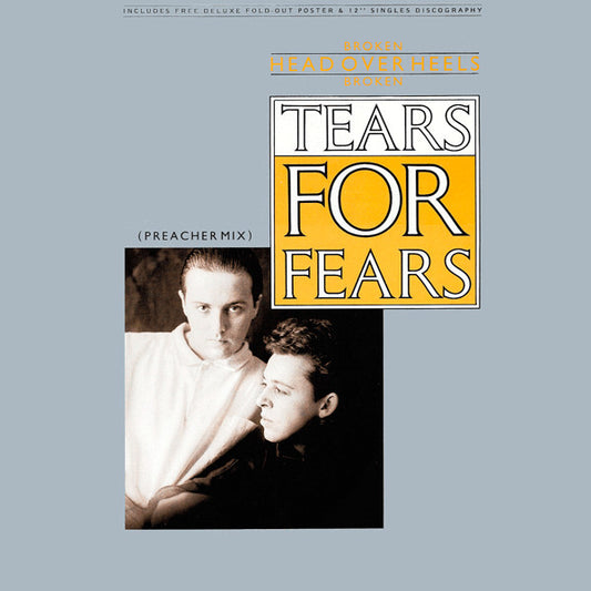 Tears For Fears : Broken / Head Over Heels / Broken (Preacher Mix) (12", Single)