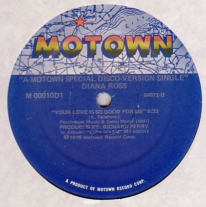 Thelma Houston / Diana Ross : I Can't Go On Living Without Your Love / Your Love Is So Good For Me (12")