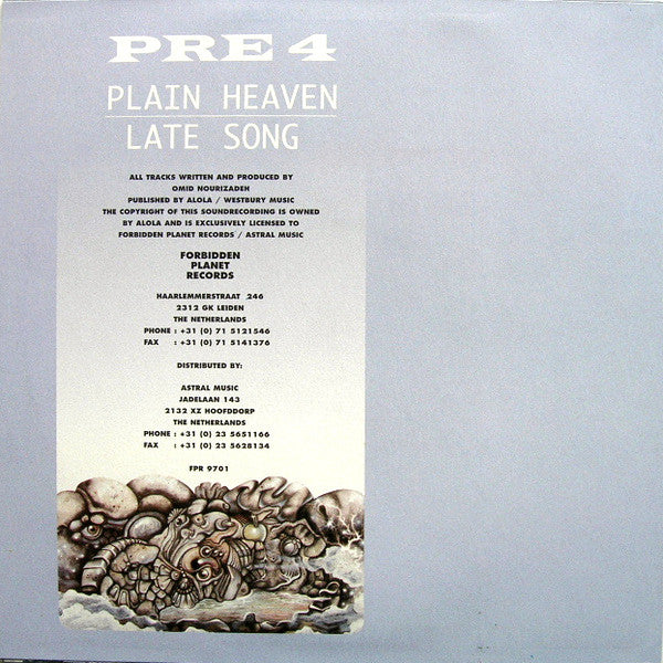 Pre 4 : Plain Heaven (12")