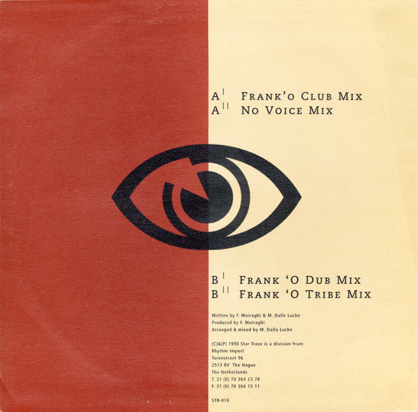 Frank 'O Moiraghi Feat. Amnesia (5) : Show Me (12")
