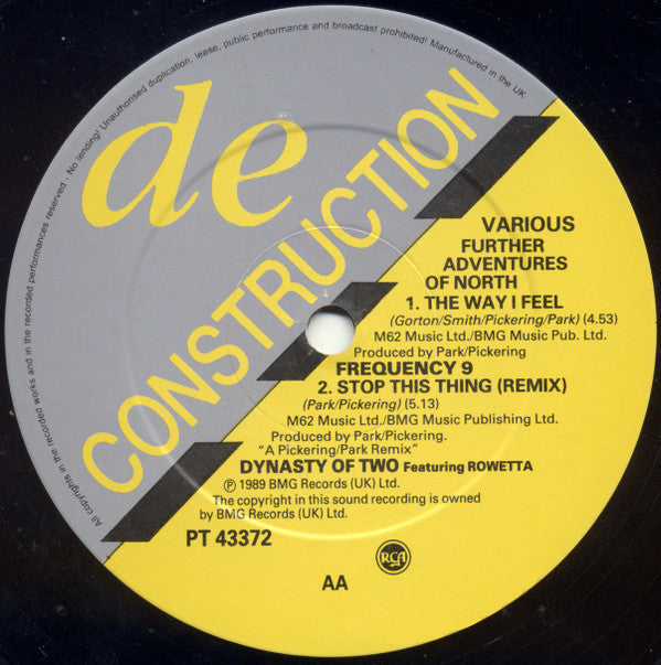 Various : Further Adventures Of North (12")