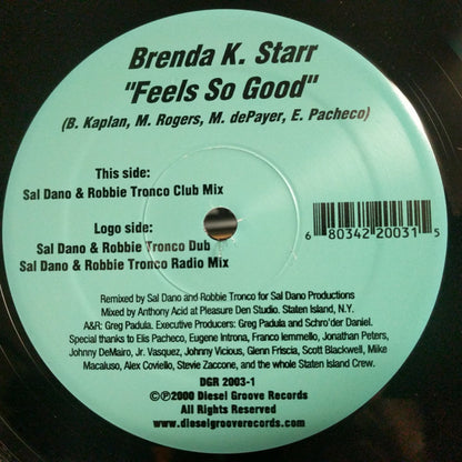 Brenda K. Starr : Feels So Good (12")