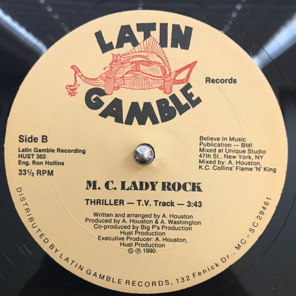 M.C. Lady Rock : Thriller (12")