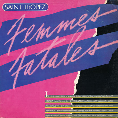 Saint Tropez : Femmes Fatales (LP, MiniAlbum, Ltd)