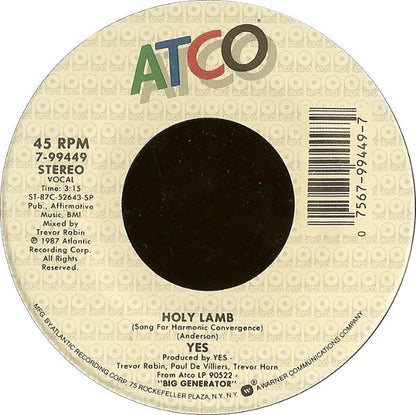 Yes : Love Will Find A Way (7", Single, Spe)