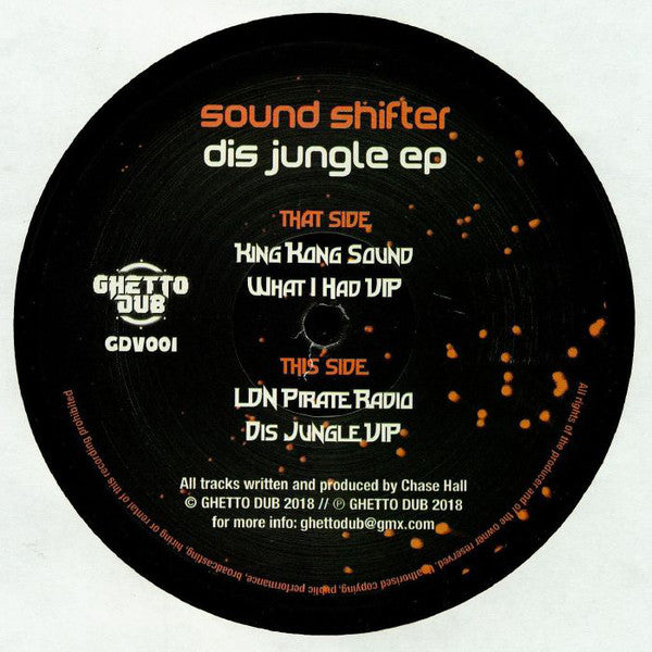 Sound Shifter : Dis Jungle EP (12", EP)