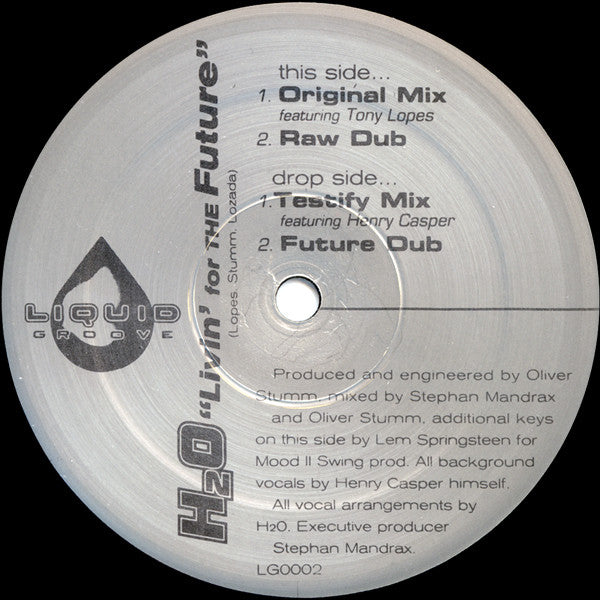 H2O : Livin' For The Future (12")
