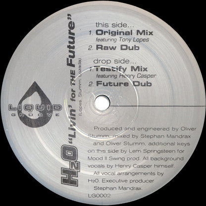 H2O : Livin' For The Future (12")