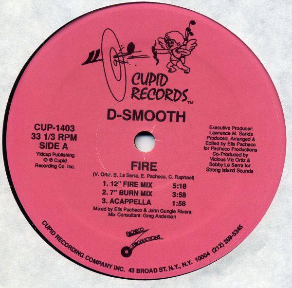 D-Smooth : Fire (12")