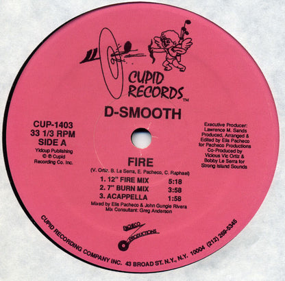 D-Smooth : Fire (12")