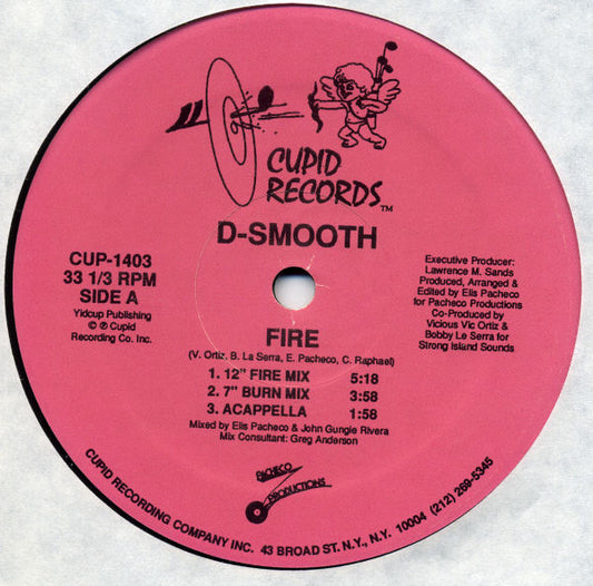 D-Smooth : Fire (12")
