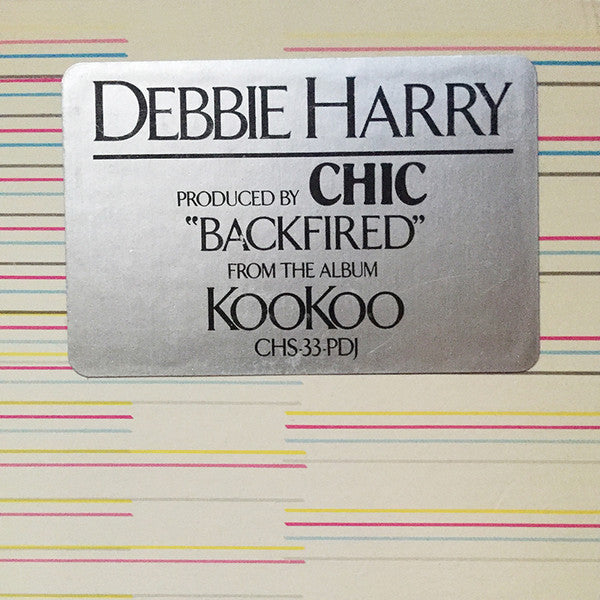 Debbie Harry* : Backfired (12", Promo)
