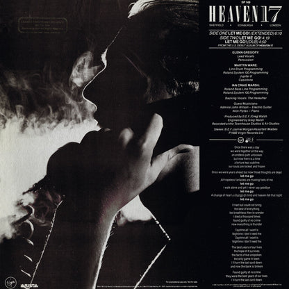 Heaven 17 : Let Me Go! (12", Promo)