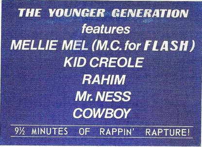The Younger Generation : We Rap More Mellow (12", Promo)