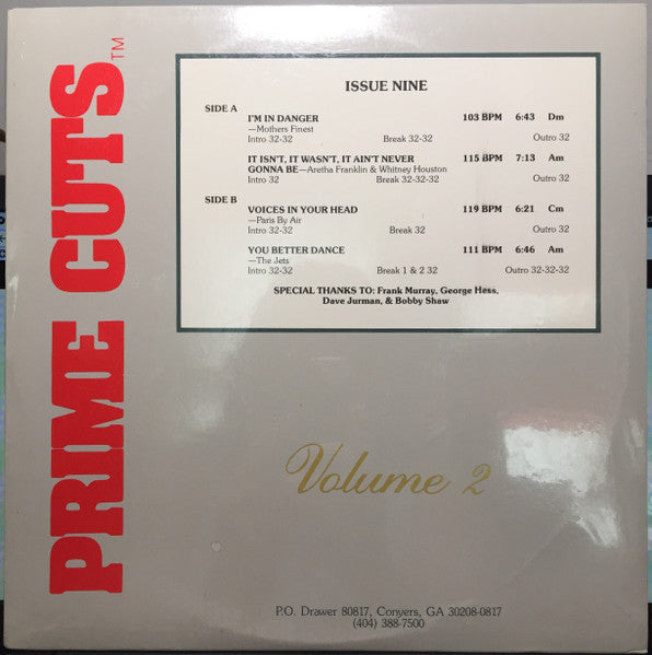 Various : Volume 2, Issue Nine (2x12", Comp, Promo)