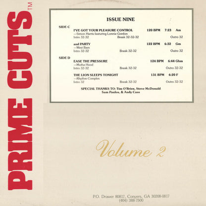 Various : Volume 2, Issue Nine (2x12", Comp, Promo)