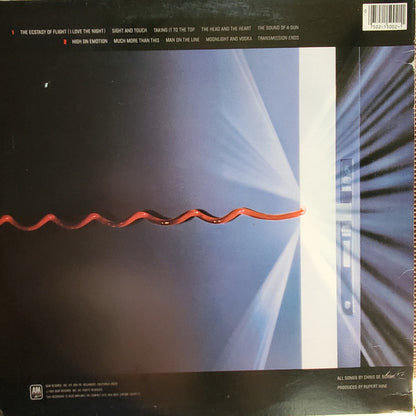 Chris De Burgh : Man On The Line (LP, Album, ℰMW)