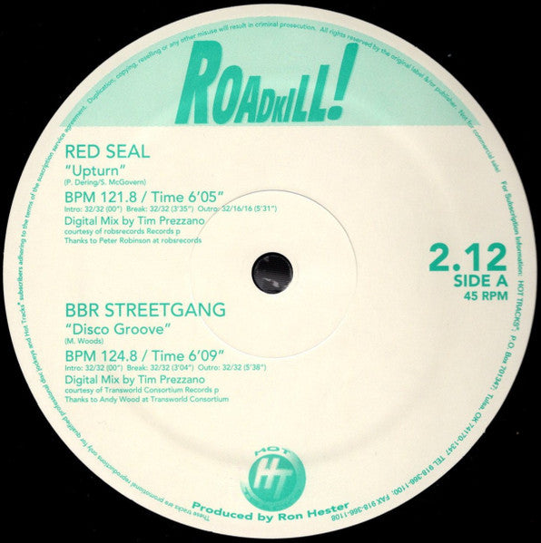 Various : Roadkill! 2.12 (3x12", Comp, Promo)