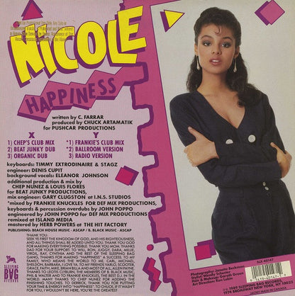 Nicole (4) : Happiness (12")