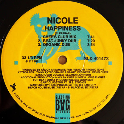 Nicole (4) : Happiness (12")