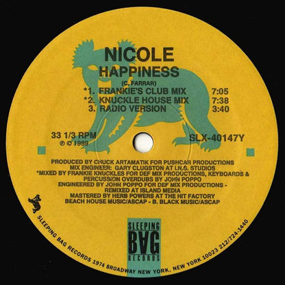 Nicole (4) : Happiness (12")